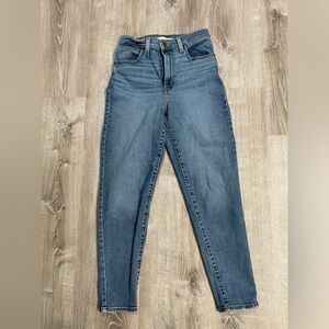 Levi high waisted mom jeans